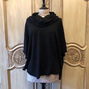 Joie Dark Grey Dolman Shawl w/ Cowl Neck | Medium